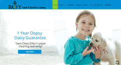 Desktop Screenshot of daisycarpetcleaning.com